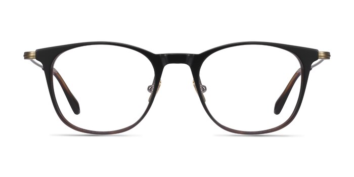 Walker Black Brown Acetate-metal Eyeglass Frames from EyeBuyDirect