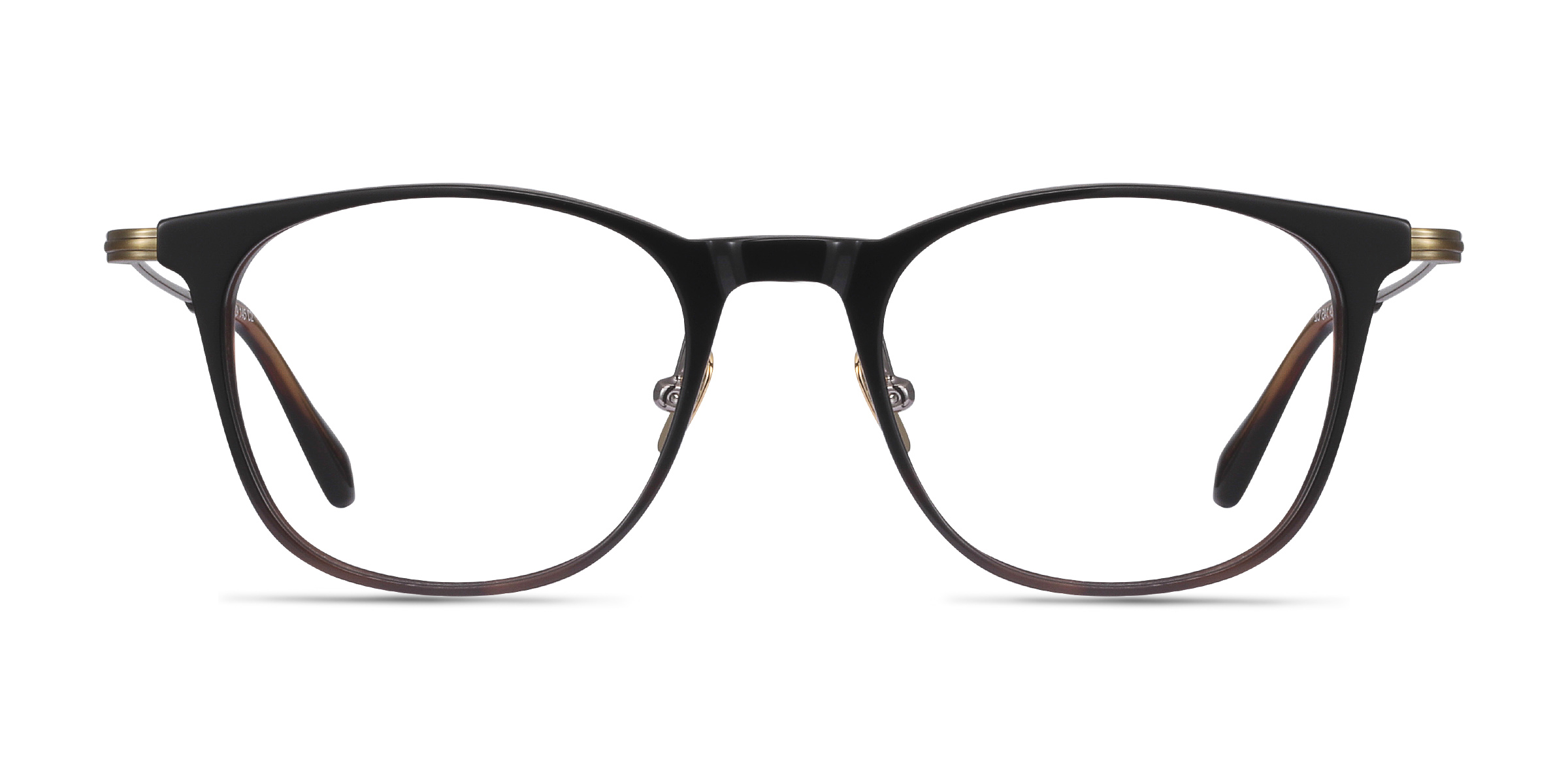 Walker Square Black Brown Full Rim Eyeglasses | Eyebuydirect