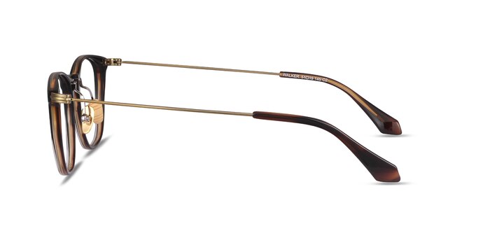 Walker Black Brown Acetate-metal Eyeglass Frames from EyeBuyDirect