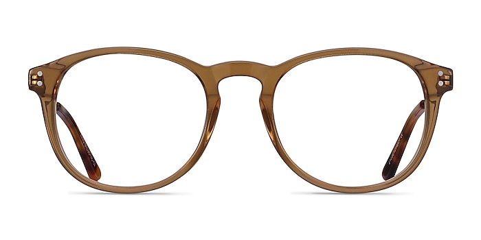 Akio Jaune Acetate-metal Montures de lunettes de vue d'EyeBuyDirect