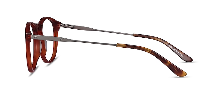 Akio Orange Acetate-metal Montures de lunettes de vue d'EyeBuyDirect