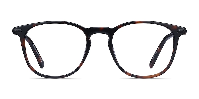 Villeneuve Écaille Noire Acetate-metal Montures de lunettes de vue d'EyeBuyDirect