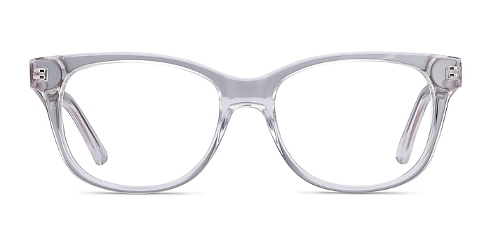 Story Transparent Acetate-metal Montures de lunettes de vue d'EyeBuyDirect