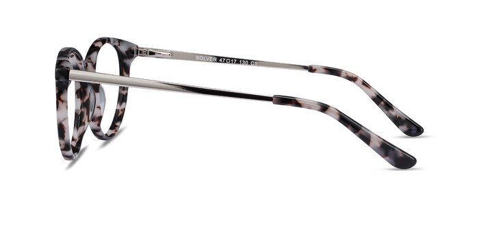 Solver Écaille ivoire Acetate-metal Montures de lunettes de vue d'EyeBuyDirect