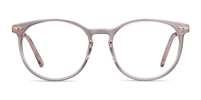 Clever Rose Acetate-metal Montures de lunettes de vue d'EyeBuyDirect