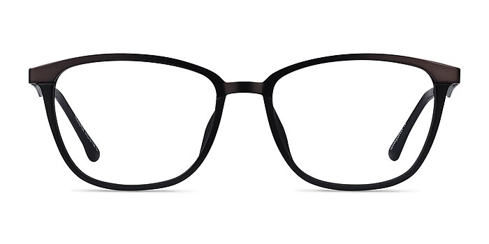 Traverse Gunmetal Black Acetate-metal Eyeglass Frames from EyeBuyDirect