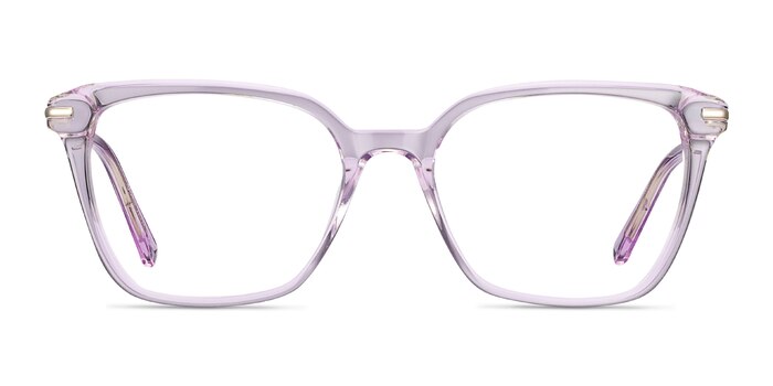 Dearly Violet Acetate-metal Montures de lunettes de vue d'EyeBuyDirect