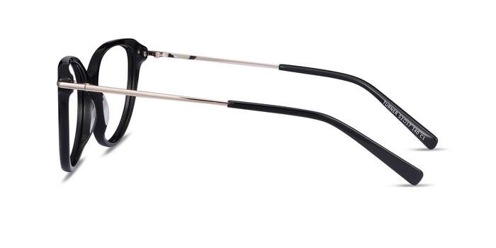 Turner Black Acetate-metal Eyeglass Frames from EyeBuyDirect