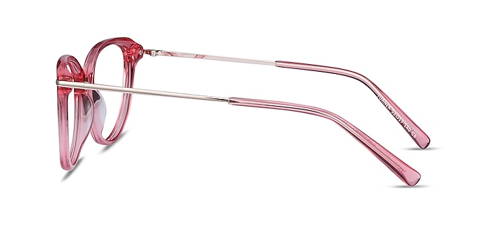 Turner Clear Pink Acetate-metal Eyeglass Frames from EyeBuyDirect