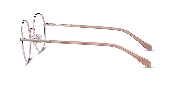 Thea Or rose Acetate-metal Montures de lunettes de vue d'EyeBuyDirect