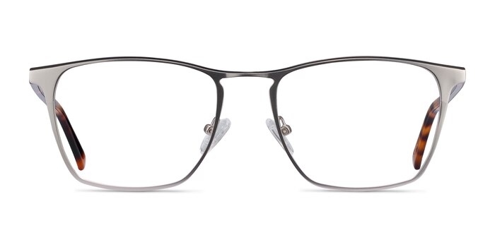 Jacob Silver & Tortoise Acetate-metal Montures de lunettes de vue d'EyeBuyDirect