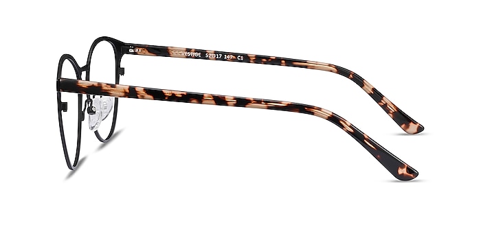Vestige Black & Tortoise Acetate-metal Montures de lunettes de vue d'EyeBuyDirect