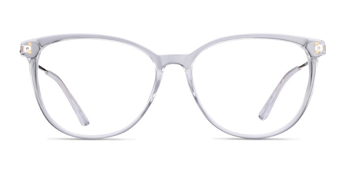 Nebulous Clear Acetate-metal Eyeglass Frames from EyeBuyDirect