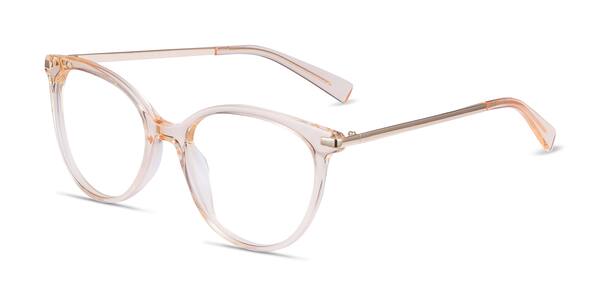 Clear Melon Attitude -  Acetate-metal Eyeglasses