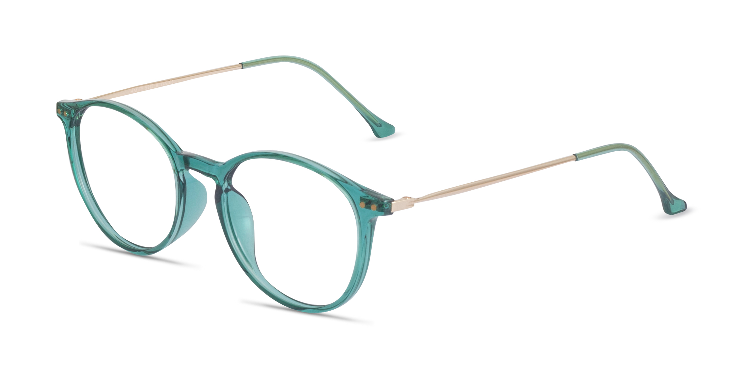 Amity Round Emerald Green Full Rim Eyeglasses Eyebuydirect 