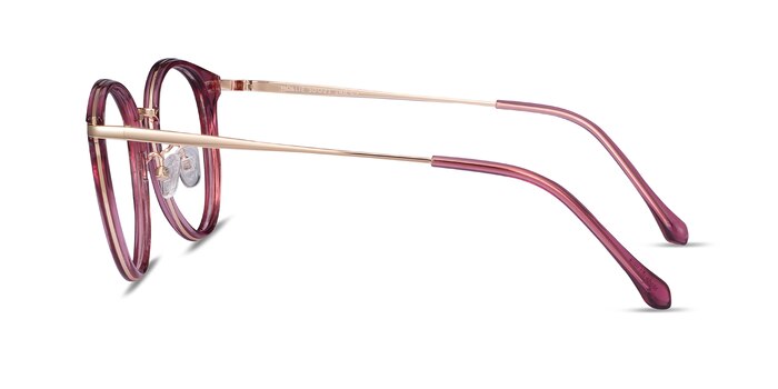 Hollie Cassis Plastic-metal Montures de lunettes de vue d'EyeBuyDirect
