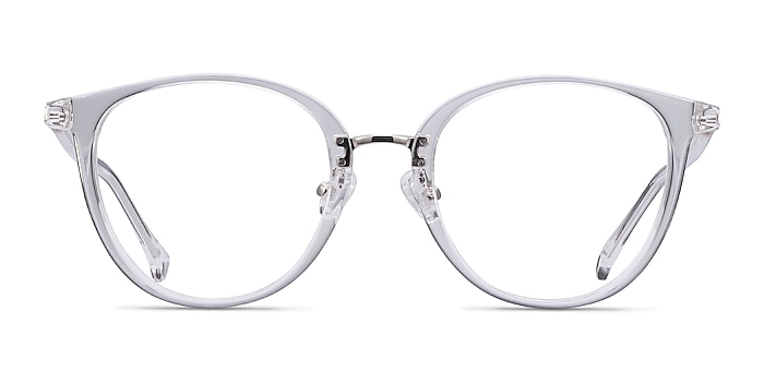 Shelby Clear Acetate-metal Eyeglass Frames from EyeBuyDirect