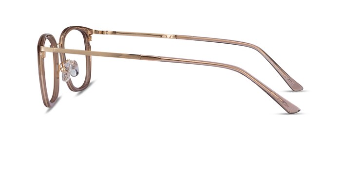 Barnaby Clear Brown Acetate-metal Eyeglass Frames from EyeBuyDirect