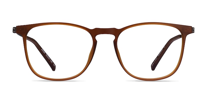 Avery Marron Plastic-metal Montures de lunettes de vue d'EyeBuyDirect