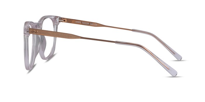 Vinyl Transparent Acétate Montures de lunettes de vue d'EyeBuyDirect