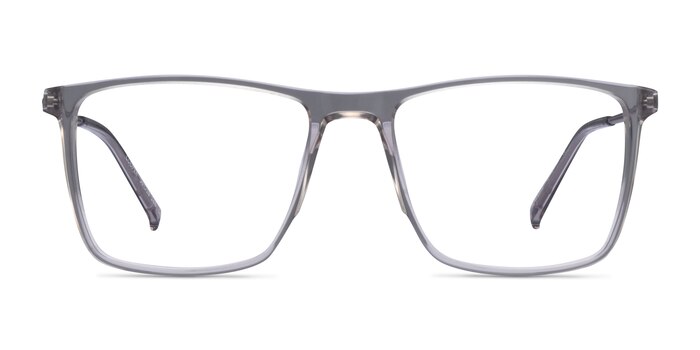 Cooper Square Clear Gray Glasses for Men | Eyebuydirect