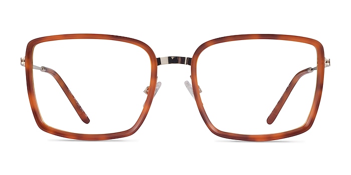 Remi Tortoise Gold Acetate Eyeglass Frames from EyeBuyDirect