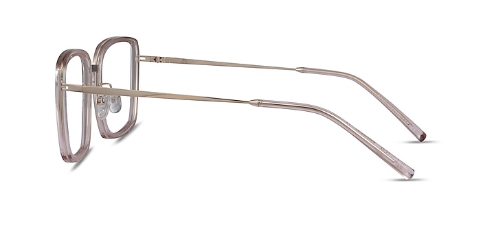 Remi Champagne Gold Acétate Montures de lunettes de vue d'EyeBuyDirect