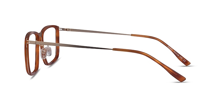Kairo Tortoise Gold Acetate Eyeglass Frames from EyeBuyDirect
