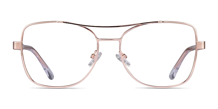 Romina Or rose Acétate Montures de lunettes de vue d'EyeBuyDirect