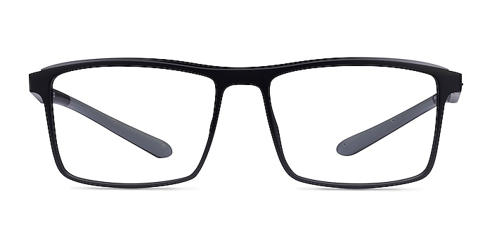 Medium Black Plastic Eyeglass Frames from EyeBuyDirect