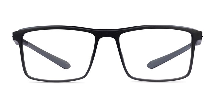 Medium Gris Plastique Montures de lunettes de vue d'EyeBuyDirect