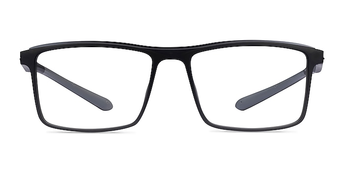Medium Gris Plastique Montures de lunettes de vue d'EyeBuyDirect