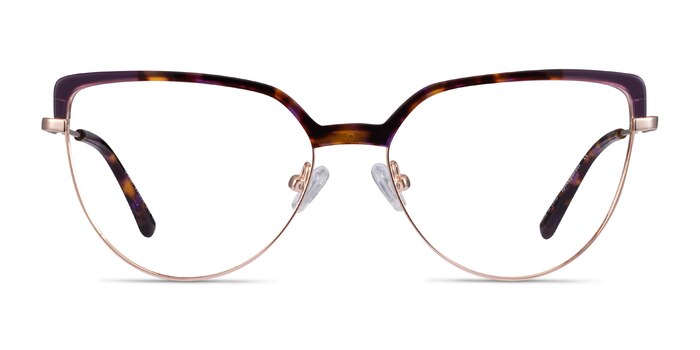 Dona Floral & Rose Gold Acetate-metal Eyeglass Frames from EyeBuyDirect