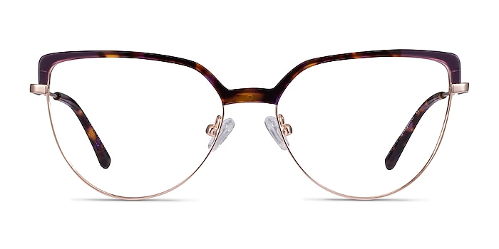Dona Floral & Rose Gold Acetate-metal Eyeglass Frames from EyeBuyDirect