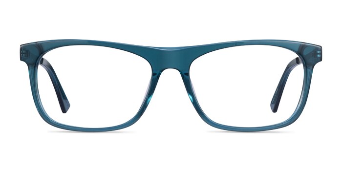 Drop Green  Silver Acetate Eyeglass Frames from EyeBuyDirect