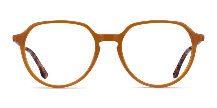 World Orange Acetate Eyeglass Frames from EyeBuyDirect