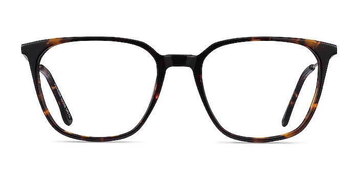 Souvenir Tortoise Light Gold Acétate Montures de lunettes de vue d'EyeBuyDirect
