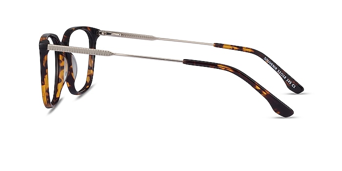 Souvenir Tortoise Light Gold Acétate Montures de lunettes de vue d'EyeBuyDirect