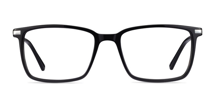 Button Black Acetate Eyeglass Frames from EyeBuyDirect