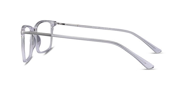 Button Transparent Acétate Montures de lunettes de vue d'EyeBuyDirect