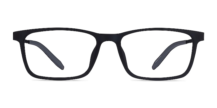 Rebus Matte Navy Black Metal Eyeglass Frames from EyeBuyDirect