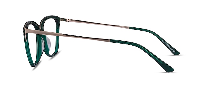 Azur Clear Green Acétate Montures de lunettes de vue d'EyeBuyDirect