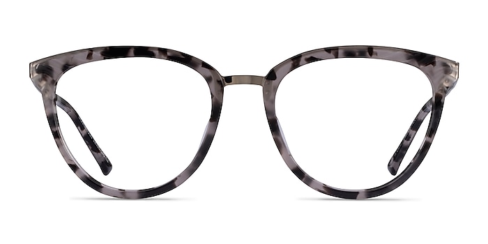 Momentous Gray Tortoise Acetate Eyeglass Frames from EyeBuyDirect