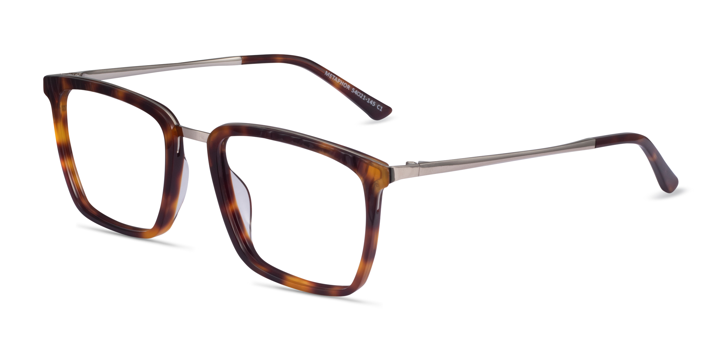 Lunettes De Vue Wagner & Kühner 6029 - Monture Carrée Argent Et Or - Neuf Sans étiquette