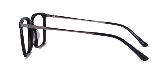 Metaphor Noir Acétate Montures de lunettes de vue d'EyeBuyDirect
