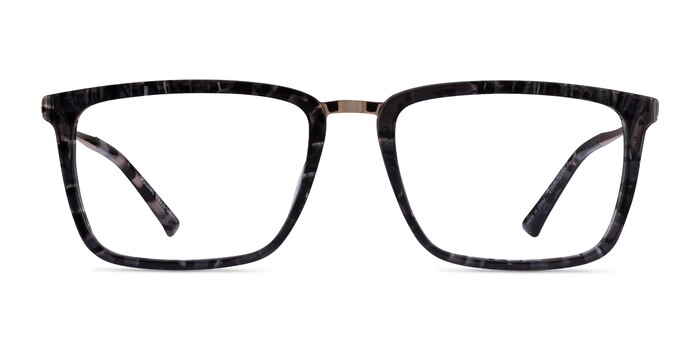 Volume Dark Tortoise Acetate Eyeglass Frames from EyeBuyDirect