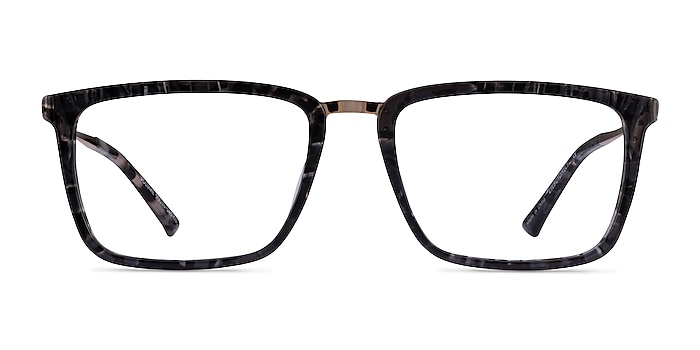 Volume Écaille Noire Acétate Montures de lunettes de vue d'EyeBuyDirect
