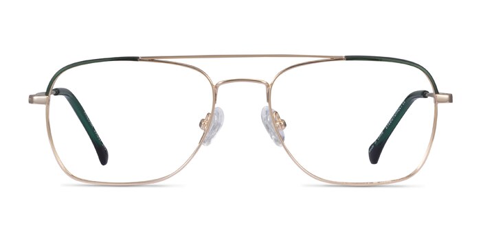 Arizona Green Gold Acétate Montures de lunettes de vue d'EyeBuyDirect