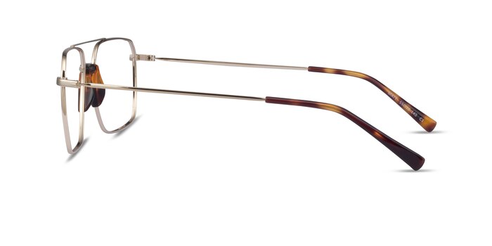 Matt Gold Tortoise Acétate Montures de lunettes de vue d'EyeBuyDirect