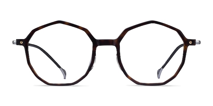 Carmelo Tortoise Silver Acétate Montures de lunettes de vue d'EyeBuyDirect